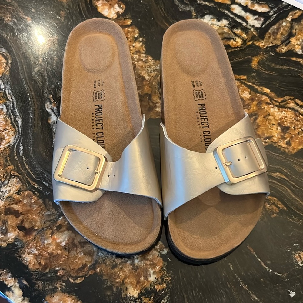 Never worn Project cloud sandal
